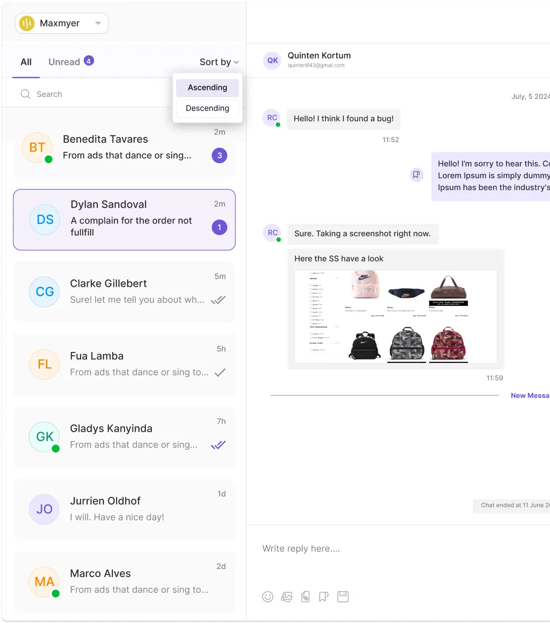 Customer Support